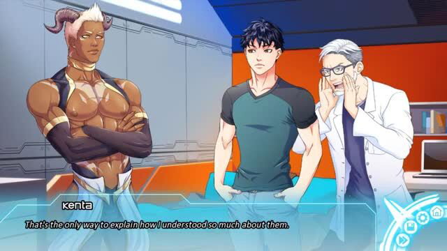 To Trust an Incubus DEMO Part 1 - muscular demon and human men together