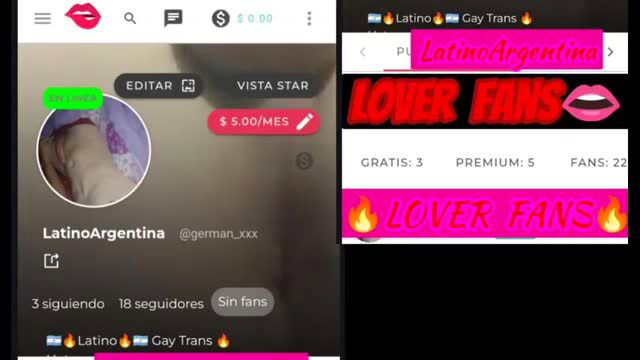 LatinoArgentina OnlyFans profile with outdoor cleaning sex thumbnail