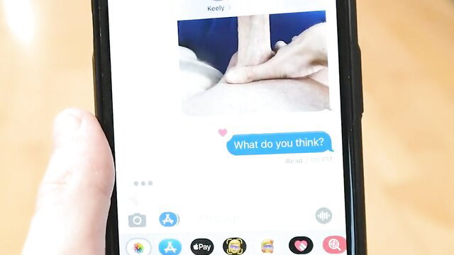 Busty redhead stepsis bare feet closeup POV tease