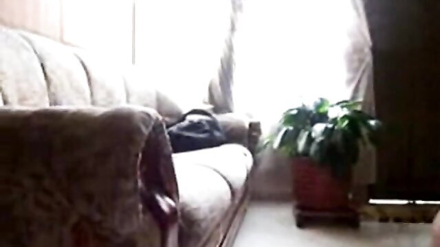 Horny Latina neighbor fucked by lover on couch