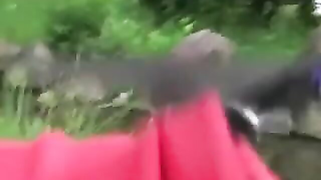 ScissorMan Vol. trio 5of7 women scissoring outdoors threesome