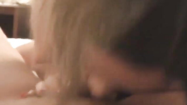 Brandi 1st pregnant closeup blowjob on bed