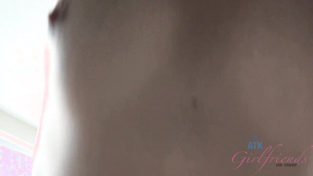 Adria Rae topless closeup in Nice Footjob And Cock Riding