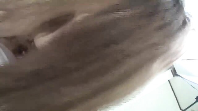 Blonde Asian big tits girl POV striptease on cam, huge boobs tease