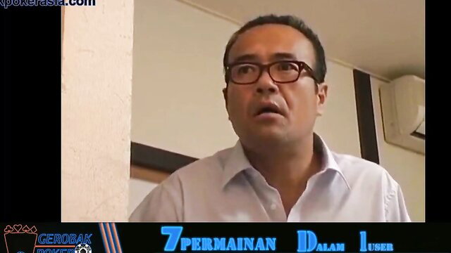 Indonesian man in white shirt shocked expression, solo amateur thumbnail