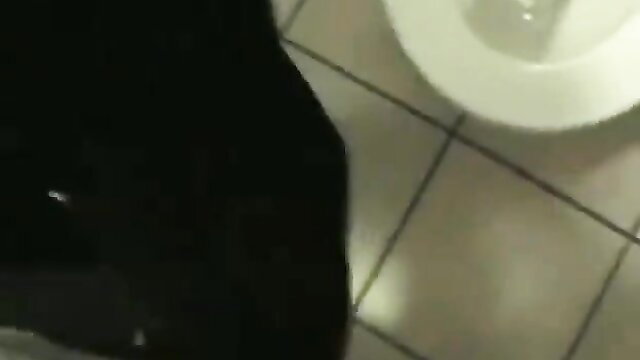 Amateur club toilet handjob POV closeup