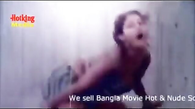 Bengali woman screaming in ecstasy in hot nude Bangla movie scene