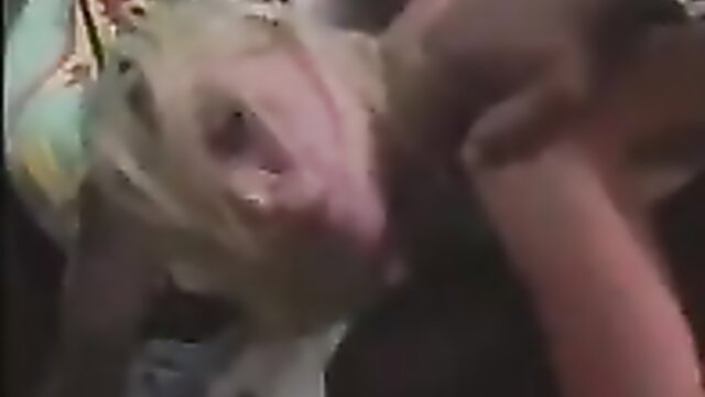 Blonde babe in intense gangbang with multiple cocks, screaming ecstasy