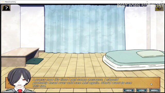 Ochako Uraraka black-haired anime girl in room, Best Born slut episode