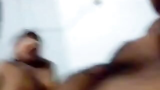 Blurry POV of Indian stepdaughter's tits and face on birthday