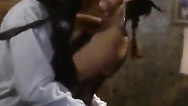 Retro 80s blonde with big tits sucks cock in vintage porn closeup
