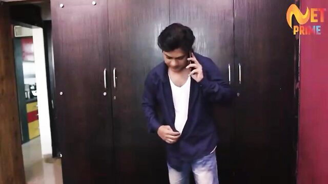Minalbhabhi on phone in hot reality porn Episode 02 with big dicked stud