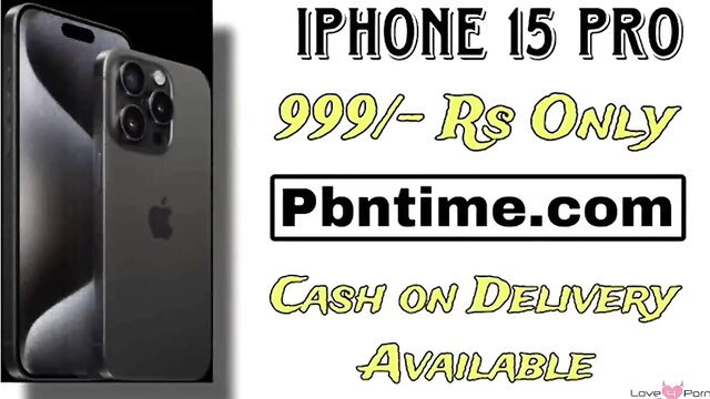 iPhone 15 Pro scam ad fake 999 Rs cash on delivery PbntnTime.com