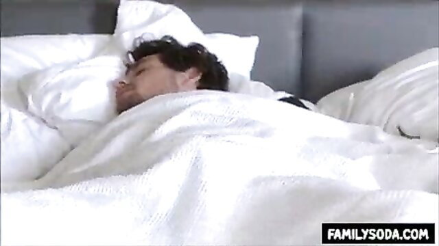 StepSon asleep in bed after taking viagra with stepmom