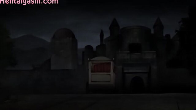 Kuroinu hentai gangbang at dark castle with busty anime girls