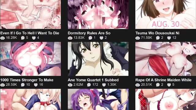 Hot hentai girls in explicit scenes from Nikuen full episode