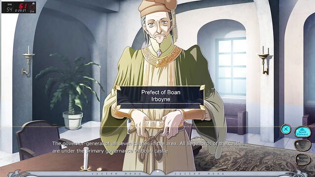 Priest Boan in green robes from Funbag Fantasy hentai game