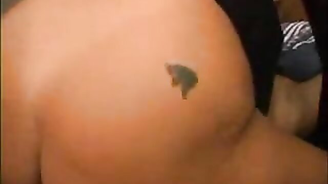 Hot French MILF showing off small horse tattoo on hip in sexy video