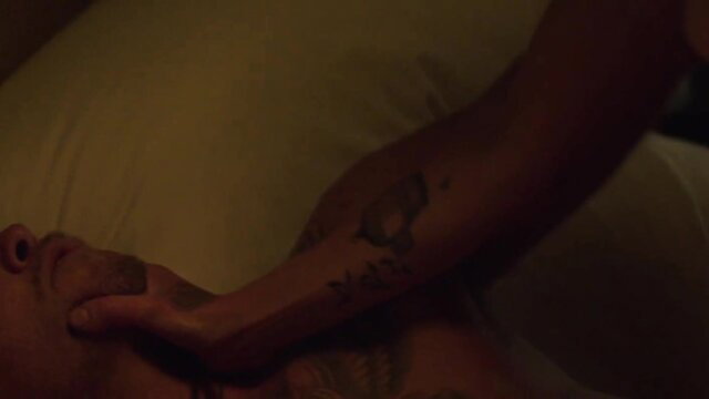 Lena Headey grabs black man's cock in 9 Bullets 2022 sex scene