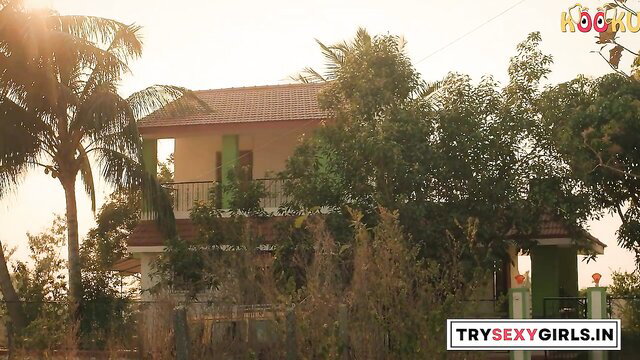 Tropical house exterior at sunset in steamy Courtship Part-1 adult video