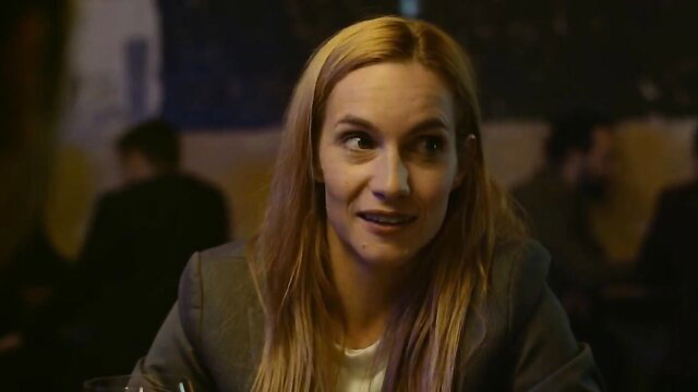 Hana Vagnerová as Hana in Borders of Love 2022, blonde beauty closeup