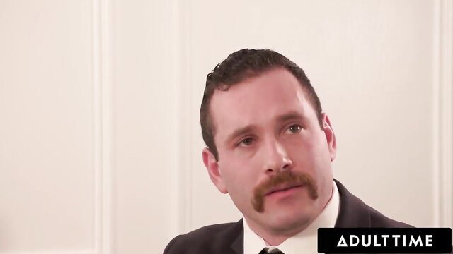 Aubrey Kate with Hung Lawyer in Suits - Adult Time Office Divorce Celeb