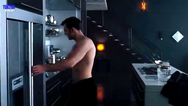 Shirtless Charlie Hunnam in black pants from Basic Instinct 2