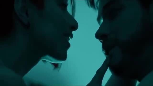 Cristine Reyes close-up intimate nude face embrace with man