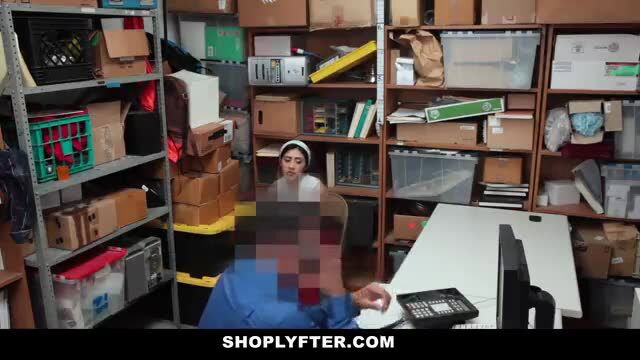Sunny Leone caught doggy fucked in office by masked man