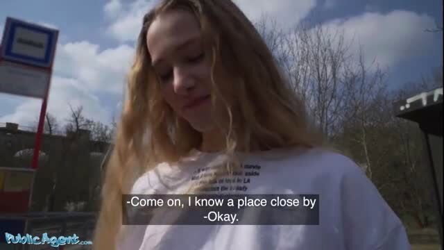Ivi Rein in Public Agent outdoor scene learning English