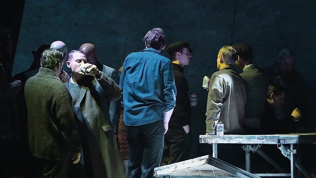 Naked Performance Opera men group in Los Angeles with ANGELES