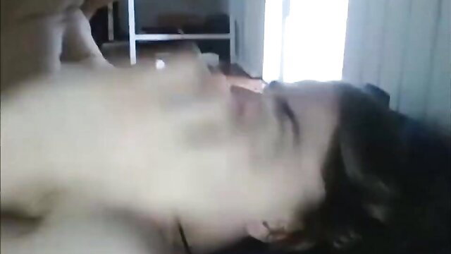Teen trap closeup swallowing her own cum load