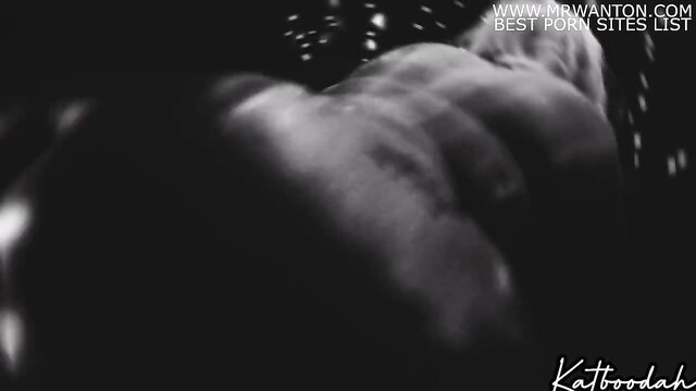 Mega PAWG thick ass closeup in dark steamy lighting New Year tease