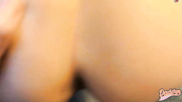 Young blonde with awesome booty hardcore dicked on the bed