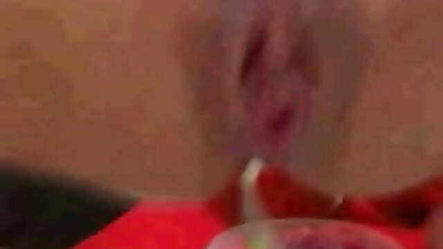 Hot Latina squirts thick pussy juice after intense masturbation