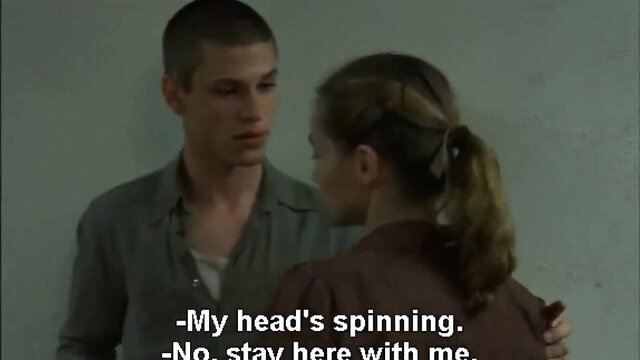 Teen guy begs naughty aunty to stay as her head spins in intimate midnight encounter