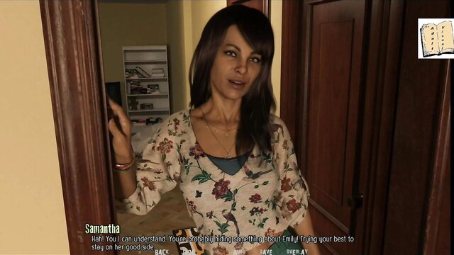 Samantha talks about Emily in Halfway House 47 by AVNovels