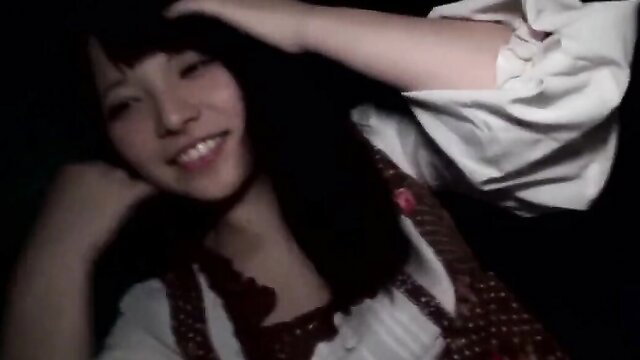 Ai Uehara smiles playfully in maid dress, JAV DANDY-368