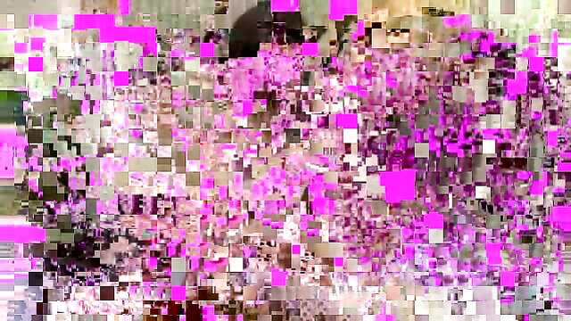 Juria pink mosaic censored JAV thumbnail, abstract nude pixel art