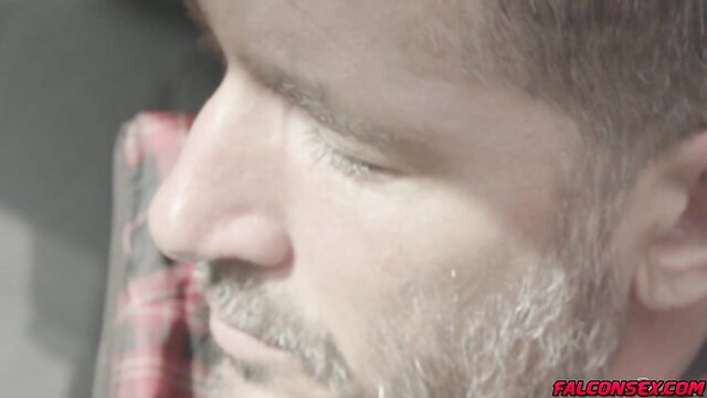 Jessy Ares closeup profile in gay porn thumbnail