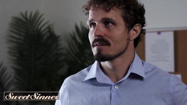 Derrick Pierce in Sweet Sinner office scene thumbnail