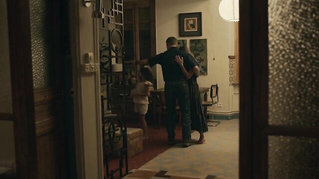 Abigail Breslin, Alice Naigeon, Camille Cottin sexy hug scene Stillwater 2021