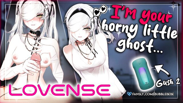 Horny twin ghost girls nude Vtuber hentai RP with toy, BubbleBebe