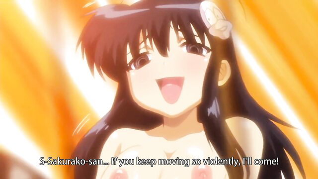 Alignment You! You! The Animation Ep.1 hentai girl with black hair smiling during intense sex