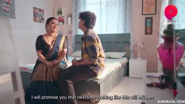 Horny Indian mom in saree promises son nothing like this next time