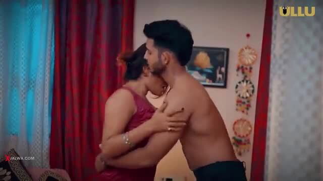 Hot Indian wife passionately kisses muscular man in steamy Sham Ki Betha scene