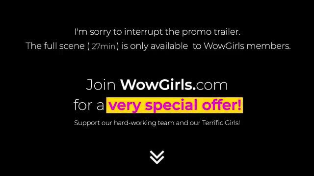 WowGirls promo: Full 27min Czech teen ass fucked by Russian cock scene