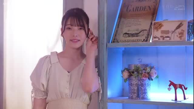 Saotome Nana cute smile in blouse by shelf, JAV idol Saotome Nana