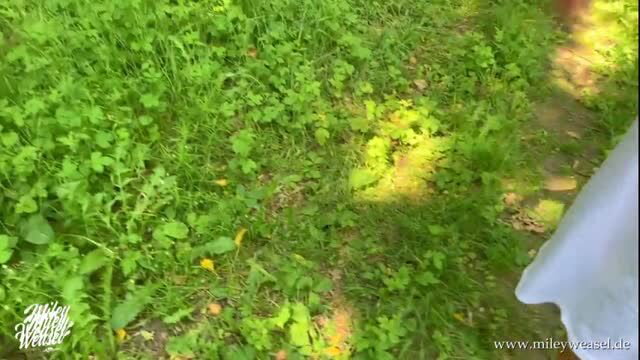 Unpleasant Stranger Cums in My Ass outdoor porn thumbnail