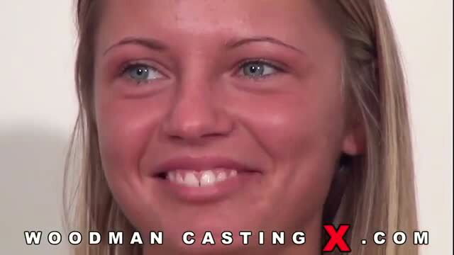 Vanda Lust smiling close-up from Woodman Casting X casting video